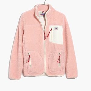 NWT Madewell x Penfield Pink Fleece, Size L